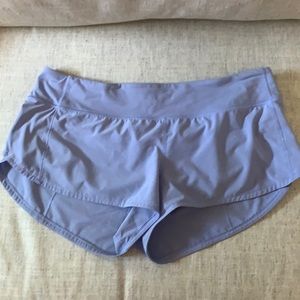Size 10 lululemon speed shorts